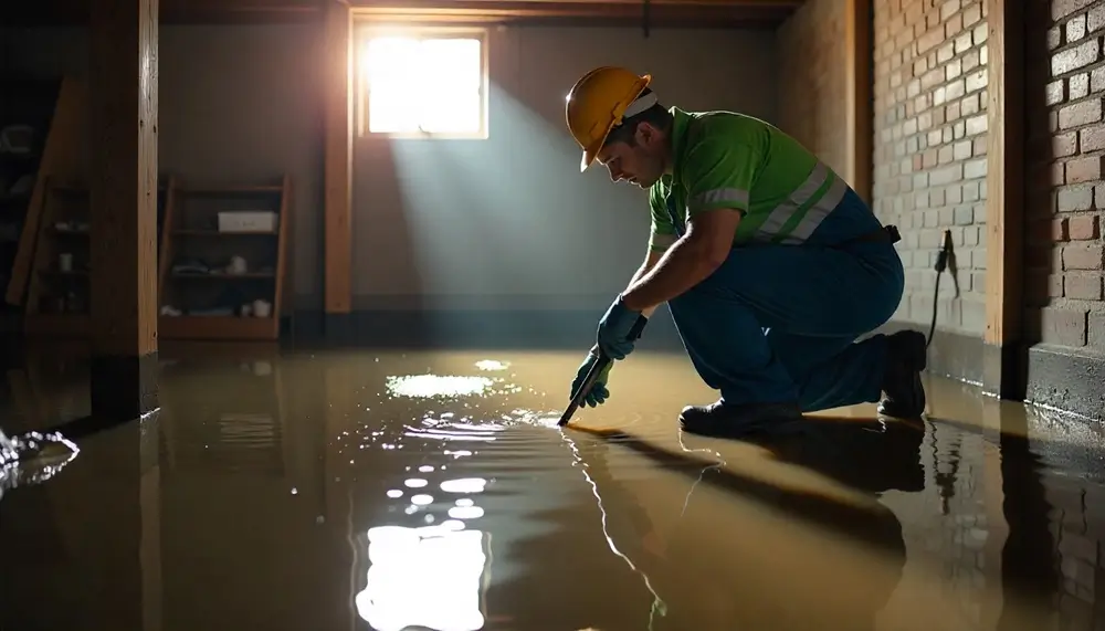 Professional water damage restoration services in Ludowici, GA